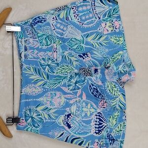 Lilly Pulitzer Faye Mini Skort Womens Size 2 Floral Summer Spring